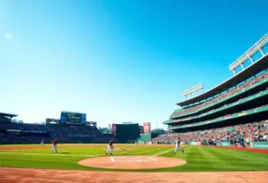 Arizona Wildcats baseball team at Hi Corbett Field