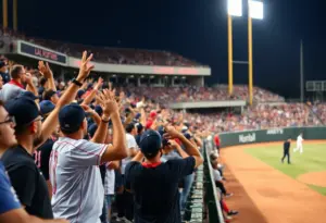 Arizona Wildcats baseball players in action during a game against ASU.