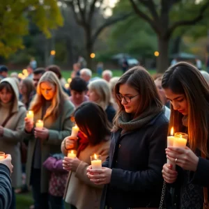 Community members gather to honor the legacy of Jerry Karches.