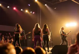 Femmes of Rock performing live at the Tucson Convention Center.