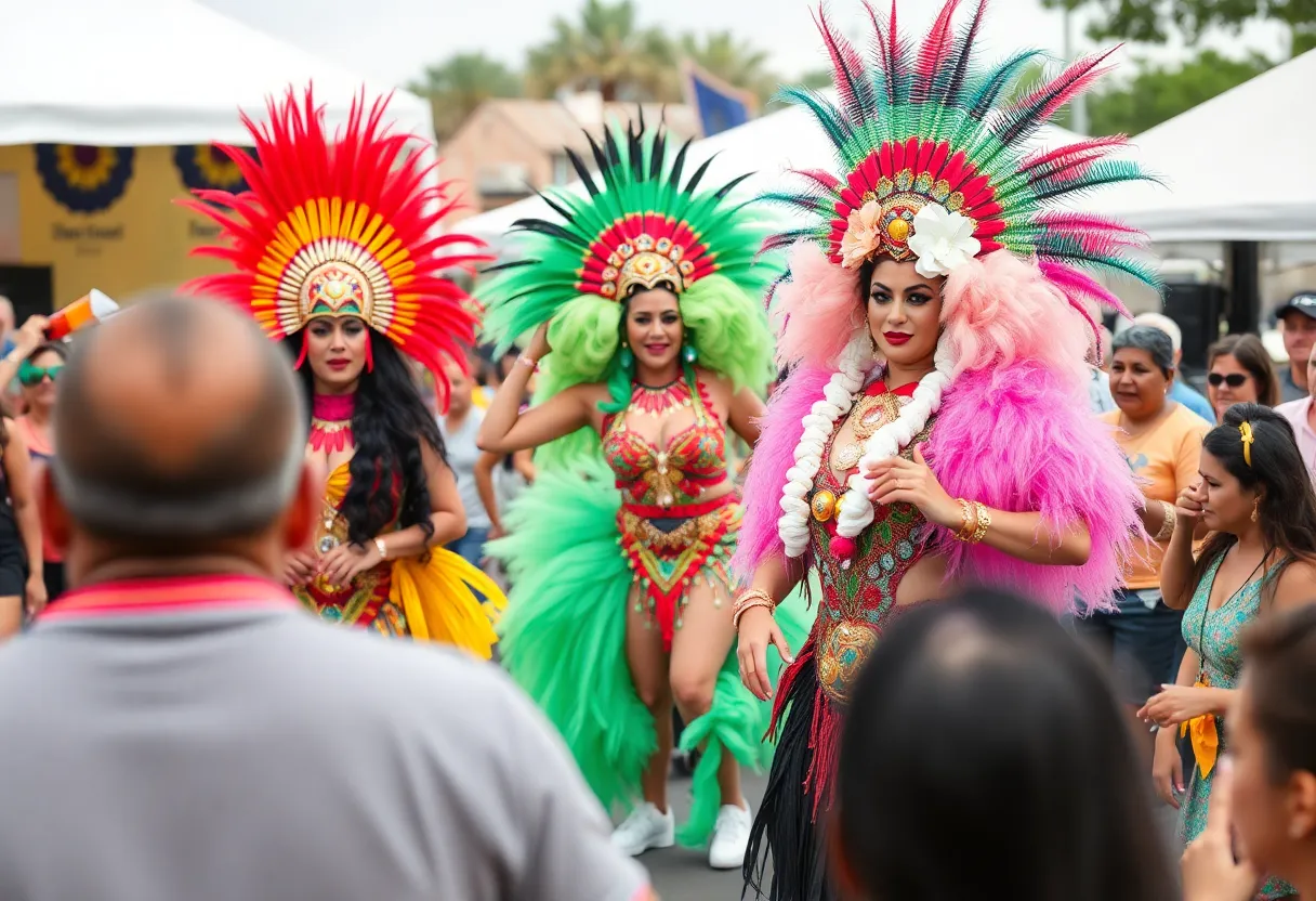 Indigenous drag artists performing at a Tucson festival