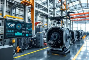 Overview of industrial maintenance with AI technology and drone inspections in Tucson.