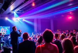 Audience enjoying the concert of jazz singer Madeleine Peyroux at Fox Tucson Theatre.