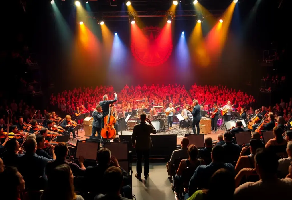 Live concert of Pink Martini with Tucson Symphony at Centennial Hall