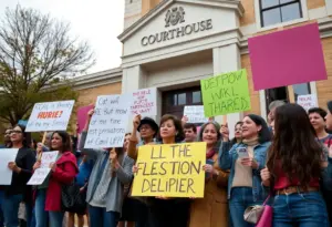 Supporters advocating for immediate representation in Congress