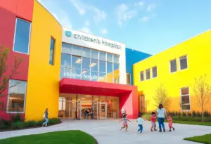 Exterior view of Tucson Banner University Medical Center for children