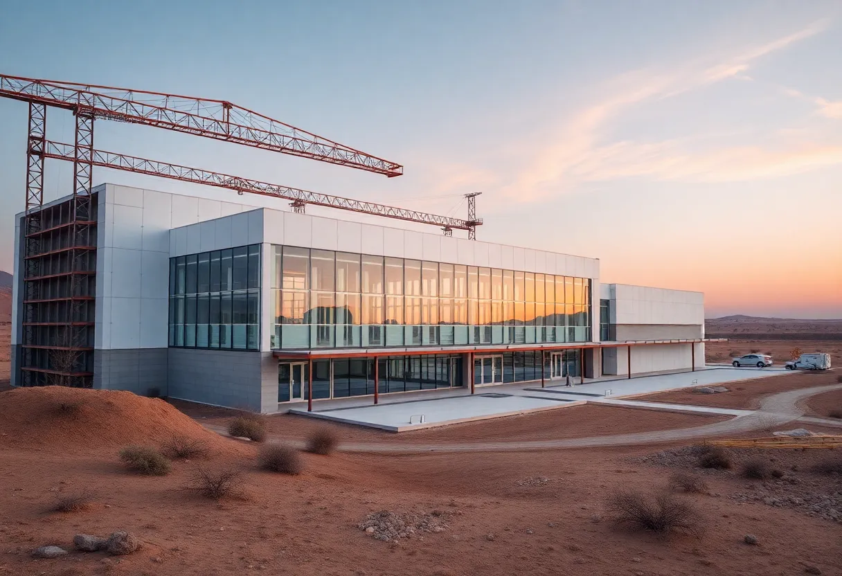 Biotechnology lab construction in Tucson area
