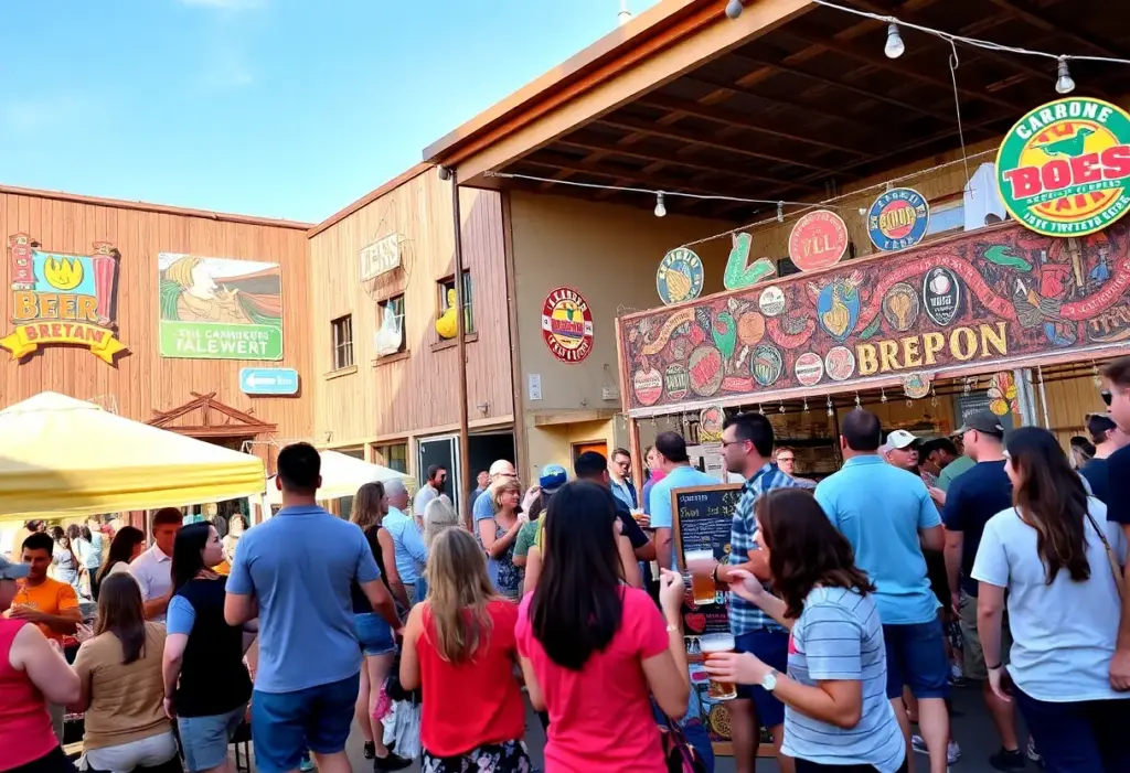 A lively scene of Tucson's craft beer culture with several breweries and community events.