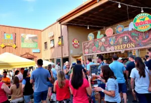 A lively scene of Tucson's craft beer culture with several breweries and community events.