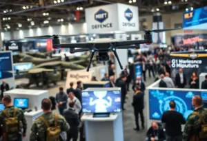 Defense industry expo at Davis-Monthan Air Force Base