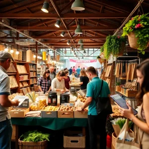 Local entrepreneurs in Tucson showcasing their handmade products in an online storefront.