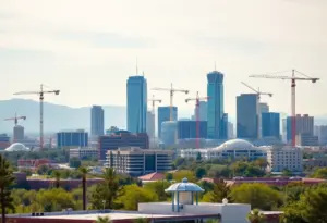 Tucson skyline showcasing development and innovation
