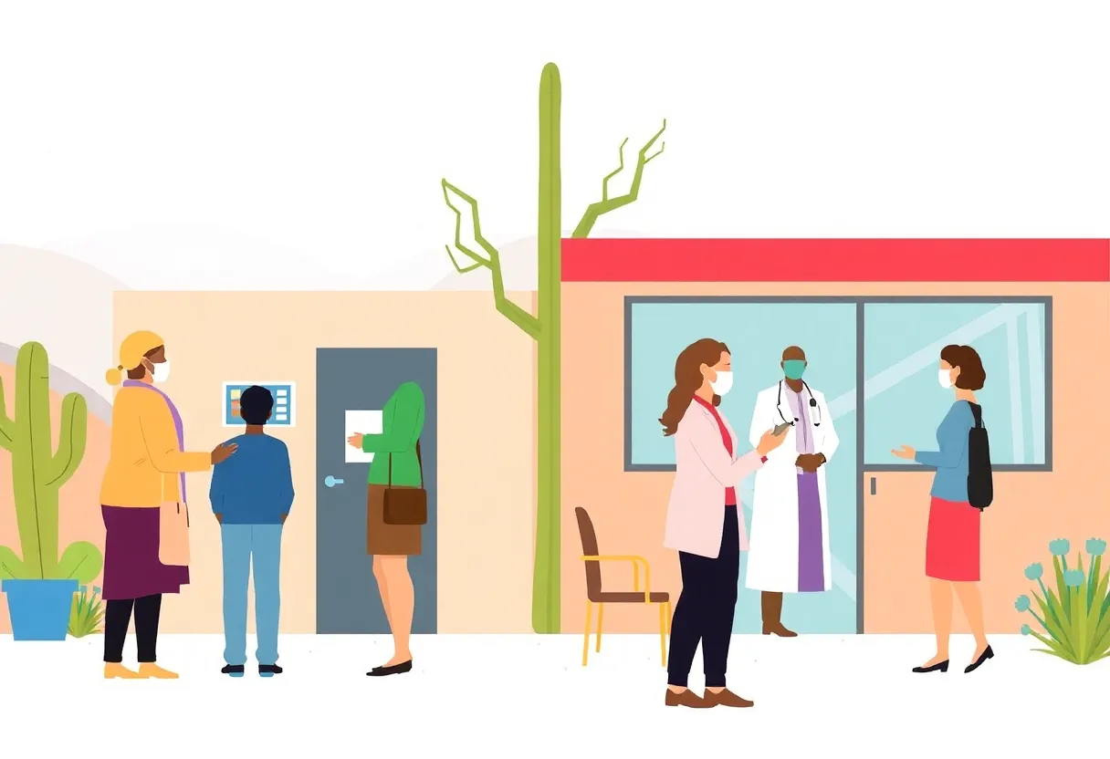 New healthcare clinics in Tucson providing access to medical services.