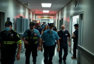 Emergency services at a Tucson hospital