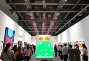 Contemporary art installations at the Tucson Museum of Art