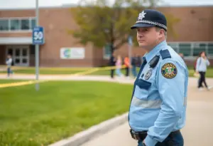 Police responding to a school threat in Tucson.