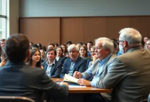 Press conference at the University of Arizona discussing the White House education compact.