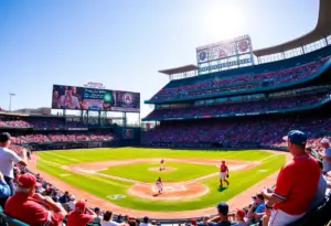University of Arizona baseball team in action at Hi Corbett Field