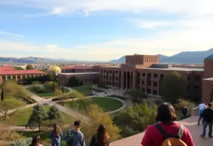 Students on the University of Arizona campus